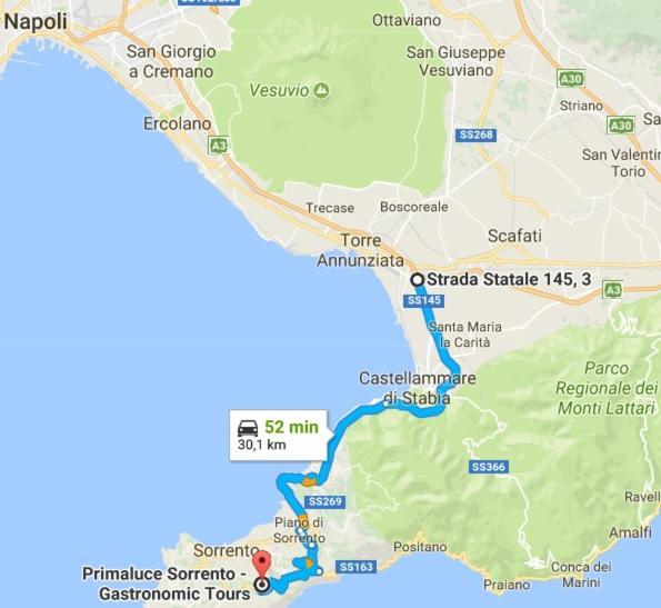 Agriturismo Primaluce Sorrento Buitenkant foto